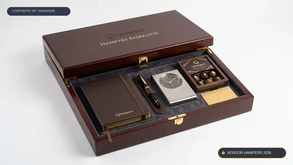 Premium Corporate Hampers Makassar untuk Klien VIP