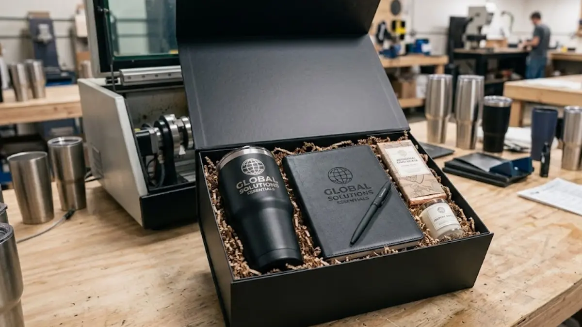 Hampers Corporate Berisi Office Essentials yang Siap Custom Logo Perusahaan