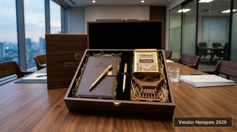 Kurasi hampers eksekutif dan corporate gift premium di Makassar