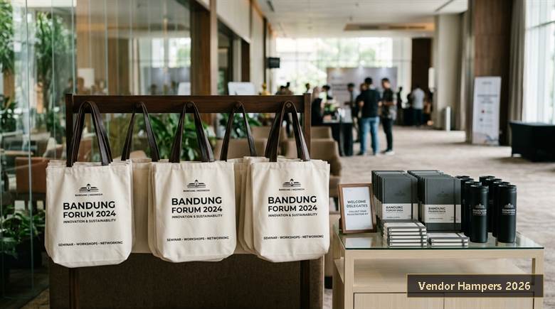 Tote bag seragam untuk hampers seminar dan workshop perusahaan di Bandung