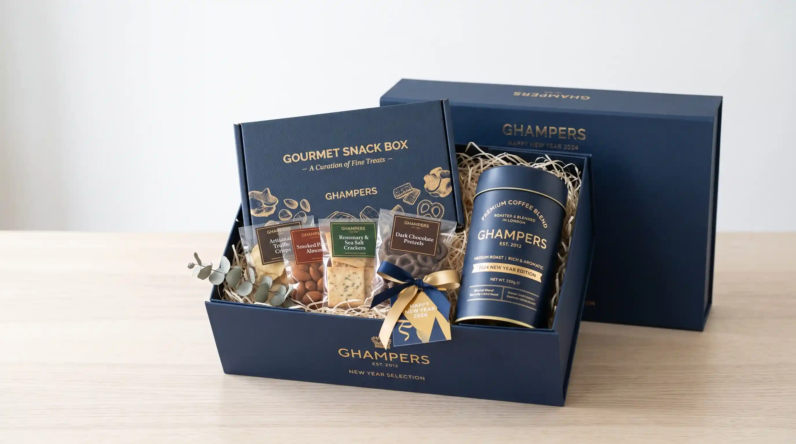 Gourmet Snack Box & Premium Coffee Blend
